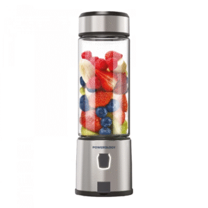 شیکر پاورولوجی مدل شارژی کد 126W Portable گنجایش 0.45 لیتر