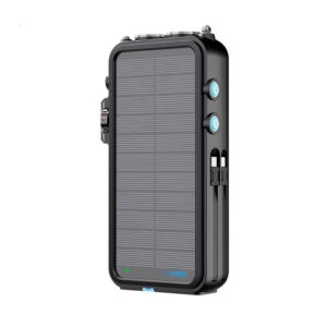 پاوربانک خورشیدی پاورولوژی مدل pp049 ظرفیت 16000 میلی آمپر ساعت