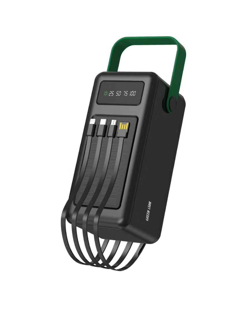 پاوربانک گرین لاین مدل SOLAR MAX ظرفیت 80000 میلی آمپر ساعت