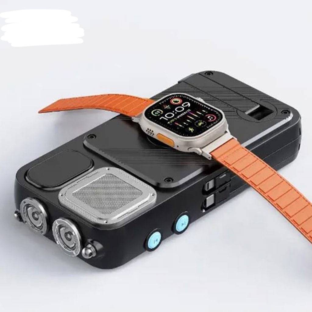 پاوربانک خورشیدی پاورولوژی مدل pp049 ظرفیت 16000 میلی آمپر ساعت